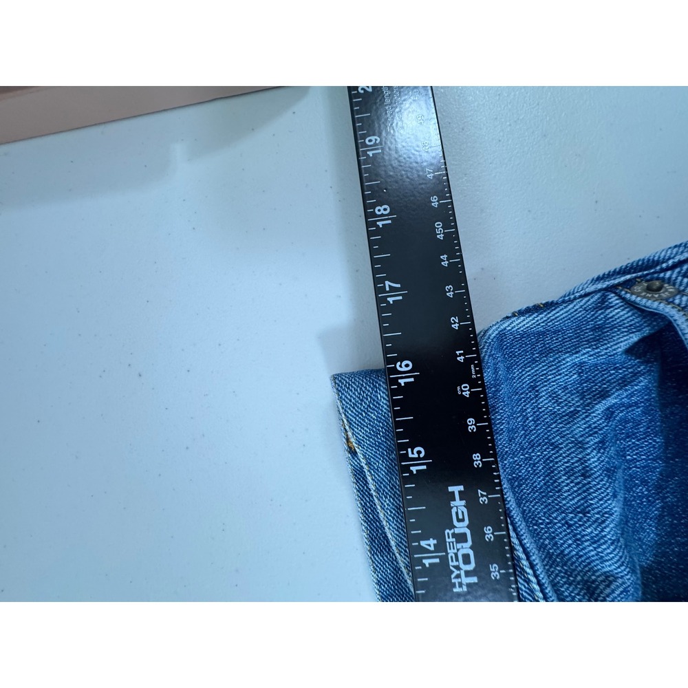 Lauren Ralph Lauren Jeans Women 12 Blue Straight Leg High Rise Cotton Vintage - Picture 7 of 10